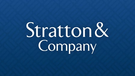 Stratton & Company logo on SMS background