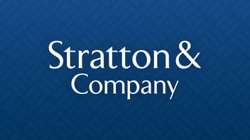 Stratton & Company logo on SMS background