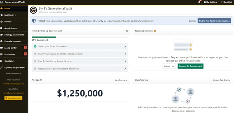 Nextek Generational Vault Screenshot