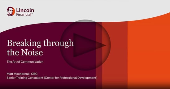 Breaking Through the Noise sales training video thumbnail