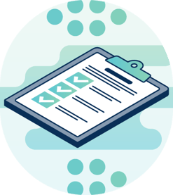 Clipboard with Checklist with USADATA