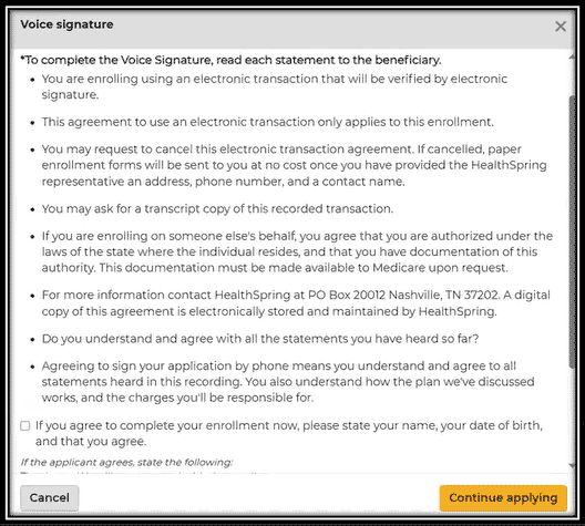 Voice Signature Option Screenshot in Lead Advantage Pro Voice Signature Option Screenshot in Lead Advantage Pro
